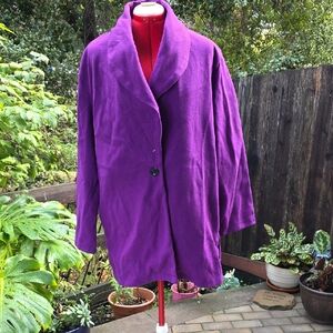 Women's Purple Coat